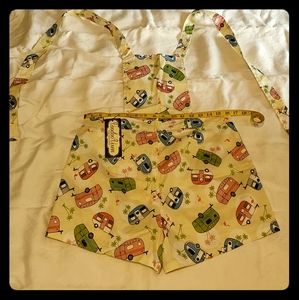 Voodoo Vixen Hayley Camper Print Romper